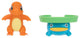 Pokémon Action Figure 2 Pezzi Lotad e Charmander - Jazwares