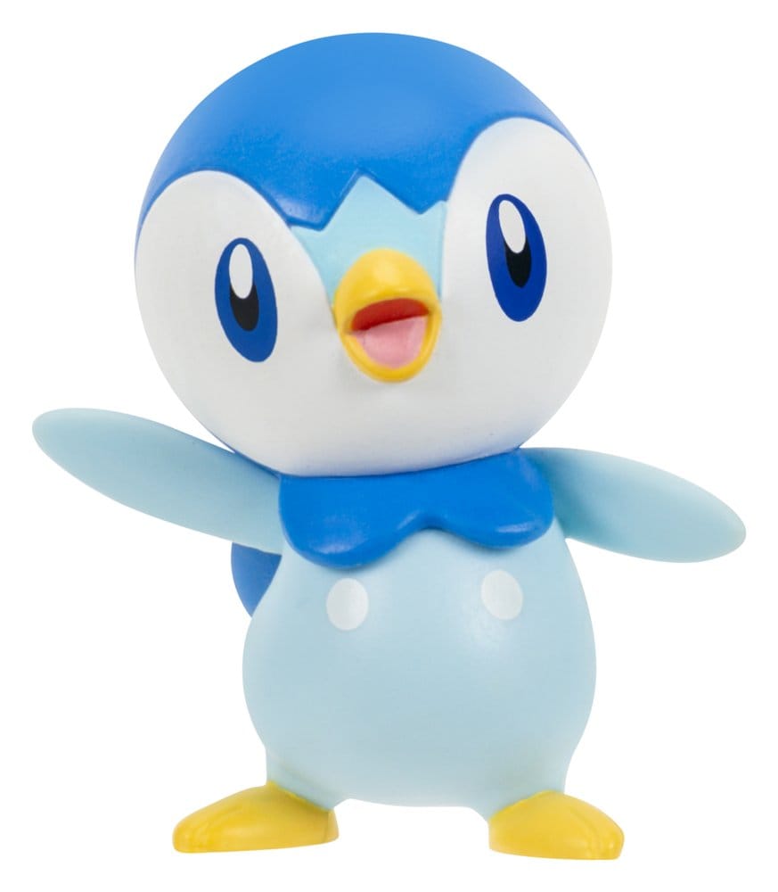 Pokémon Action Figure 2 Pezzi Espurr e Piplup - Jazwares