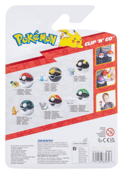 Pokémon Clip 'n' Go Action Figure Shinx e Ultra Ball