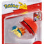 Pokémon Clip 'n' Go Action Figure Cyndaquil con Poké Ball - Jazwares