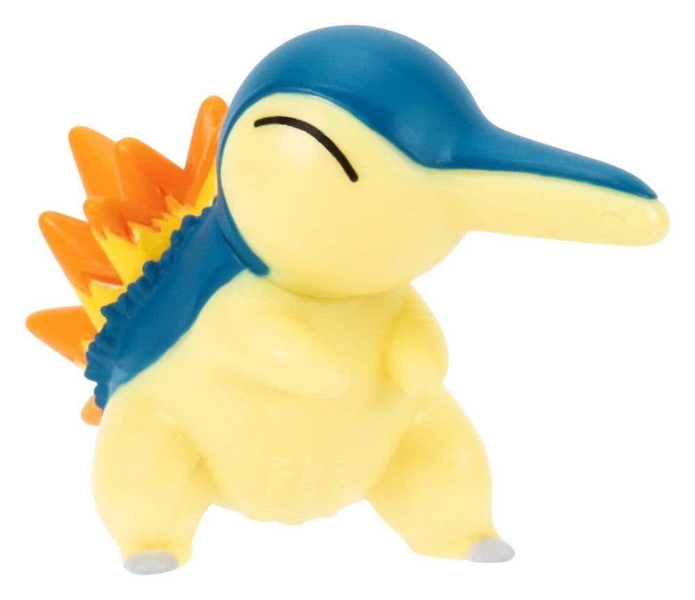 Pokémon Clip 'n' Go Action Figure Cyndaquil con Poké Ball - Jazwares