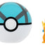Action Figure Pokémon Clip 'n' Go Buizel con Net Ball Jazwares