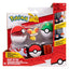 Pokémon Set Cintura Clip 'n' Go Fennekin - Giocattolo Ufficiale Jazwares
