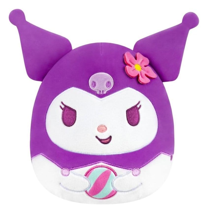 Sanrio Squishmallow Peluche Kuromi Beachball 20 cm Jazwares