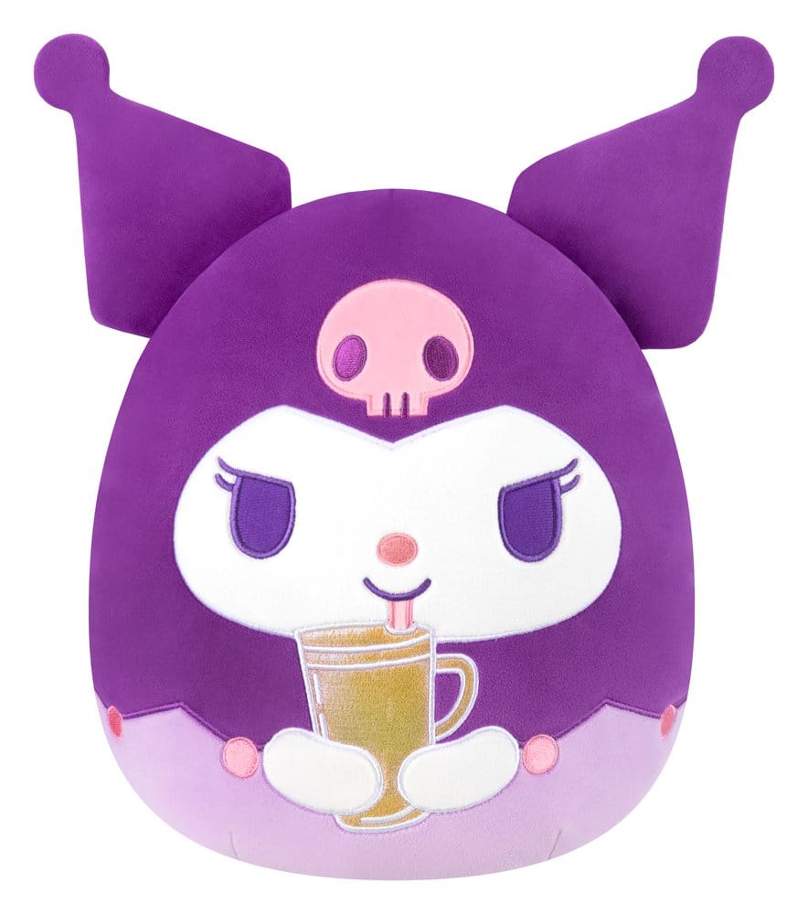Peluche Kuromi in tazza Squishmallows Sanrio Jazwares 30 cm