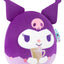 Peluche Kuromi in tazza Squishmallows Sanrio Jazwares 30 cm