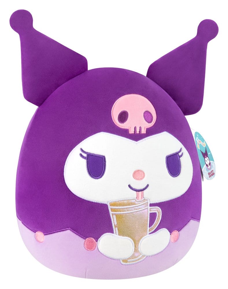 Peluche Kuromi in tazza Squishmallows Sanrio Jazwares 30 cm