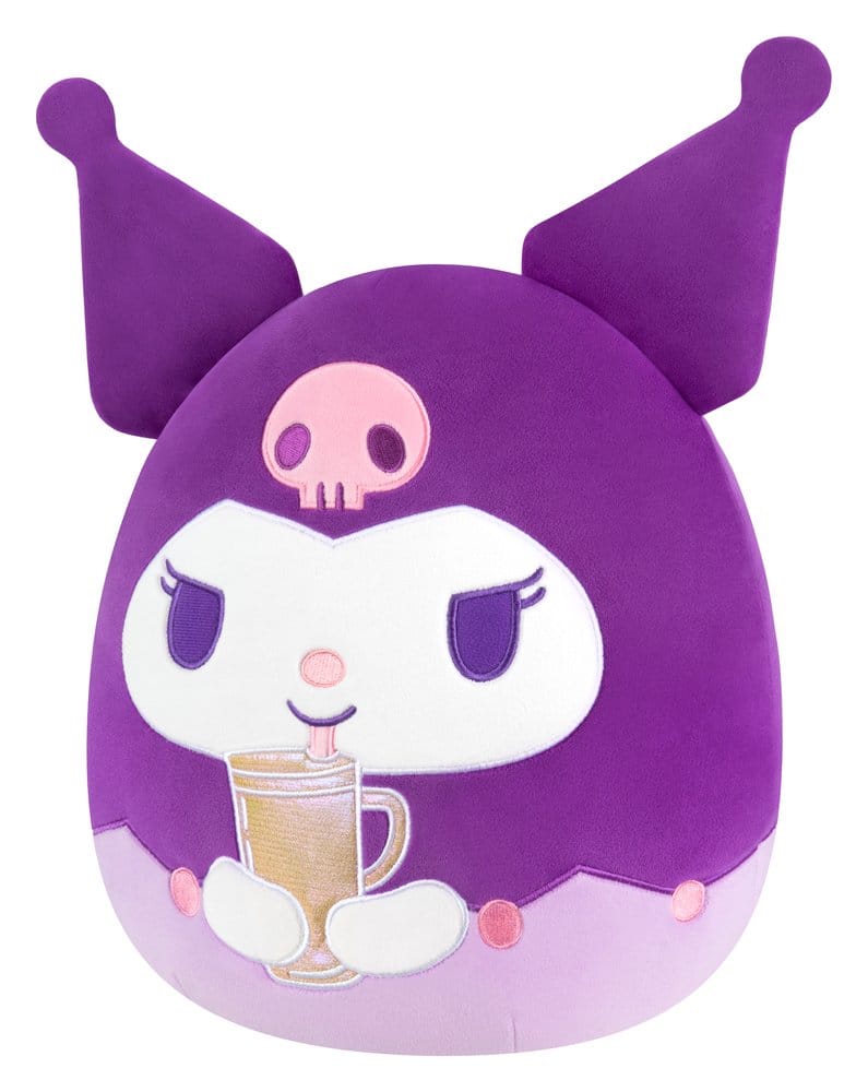Peluche Kuromi in tazza Squishmallows Sanrio Jazwares 30 cm