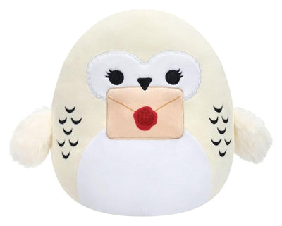 Harry Potter Squishmallow Peluche Hedwig con Lettera 20 cm Jazwares