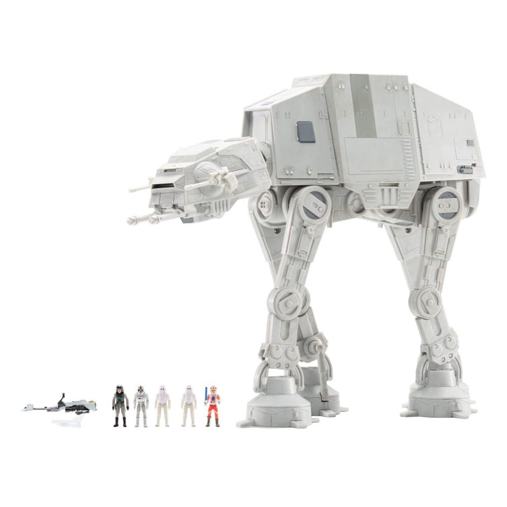 Star Wars Micro Galaxy Squadron AT-AT Assault Class con Figure, 24 cm - Jazwares