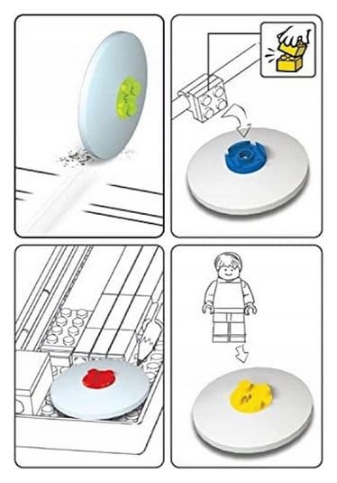 LEGO Set Cancelleria Topper Ver. 2 - con Minifigure