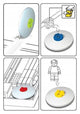 LEGO Set Cancelleria Topper Ver. 2 - con Minifigure