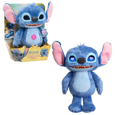 Lilo & Stitch Peluche Interattiva con Occhi LCD e Suoni - The Many Mood Stitch 36 cm - Just Play