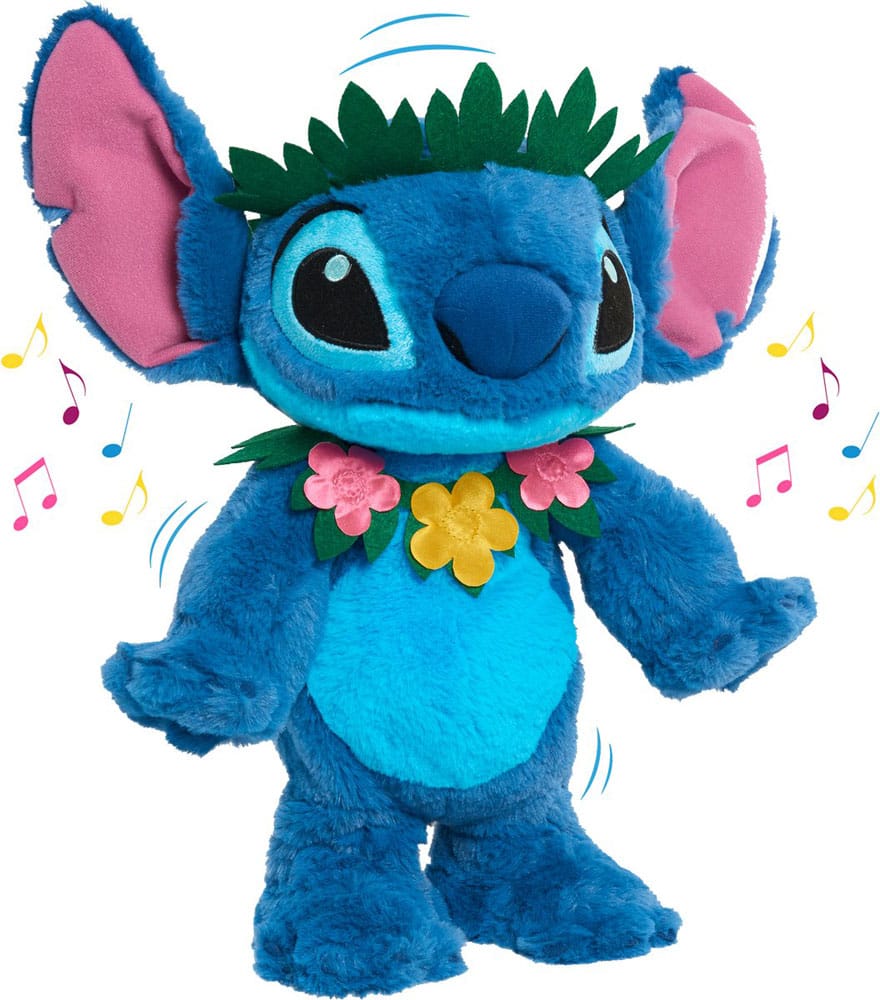 Peluche Lilo & Stitch Stitch con funzione canto e ballo 38 cm Just Play
