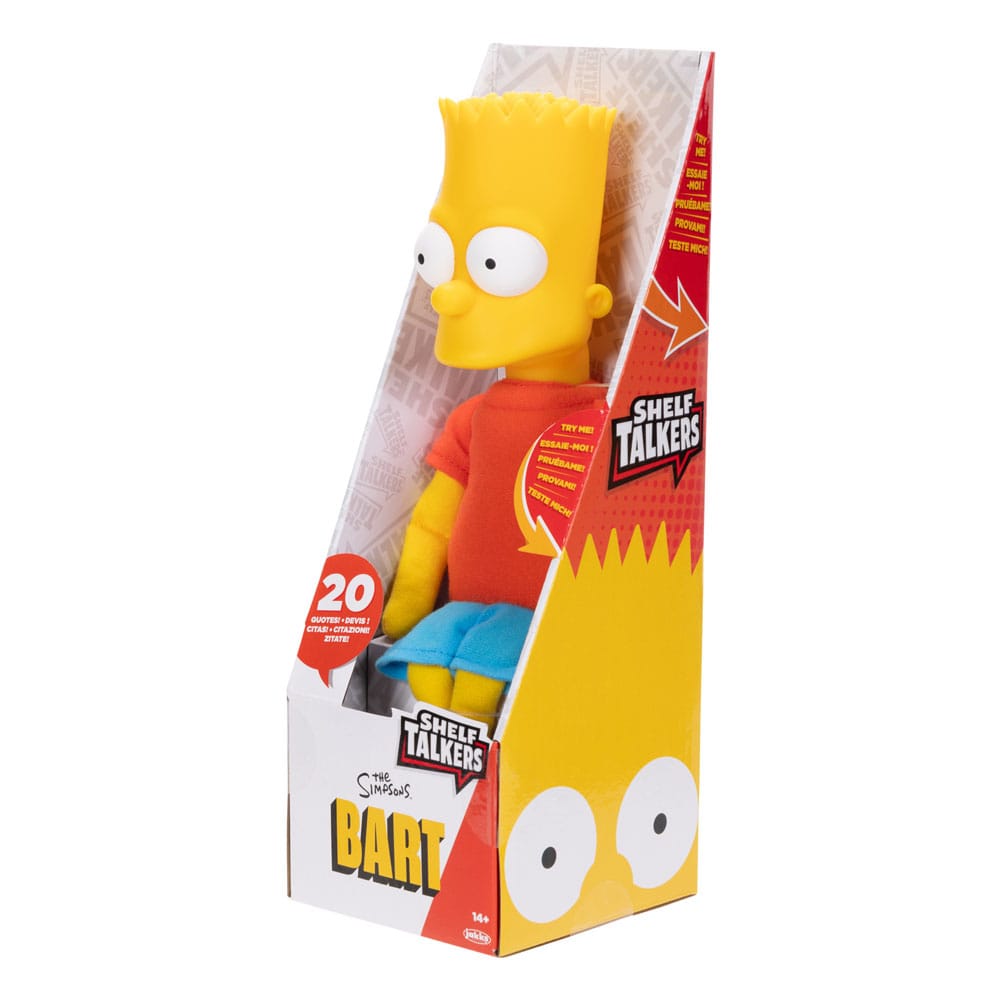 Simpsons Peluche Bart 33 cm con suoni - Jakks Pacific