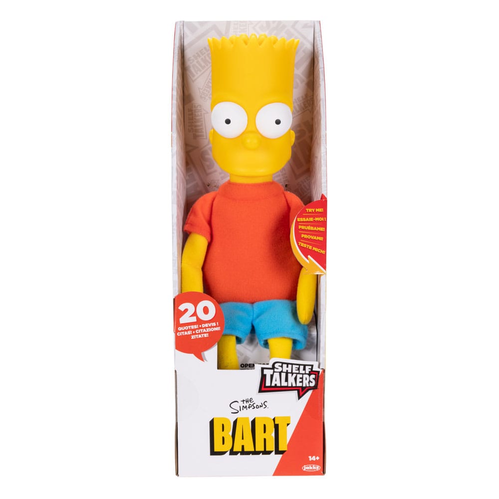 Simpsons Peluche Bart 33 cm con suoni - Jakks Pacific