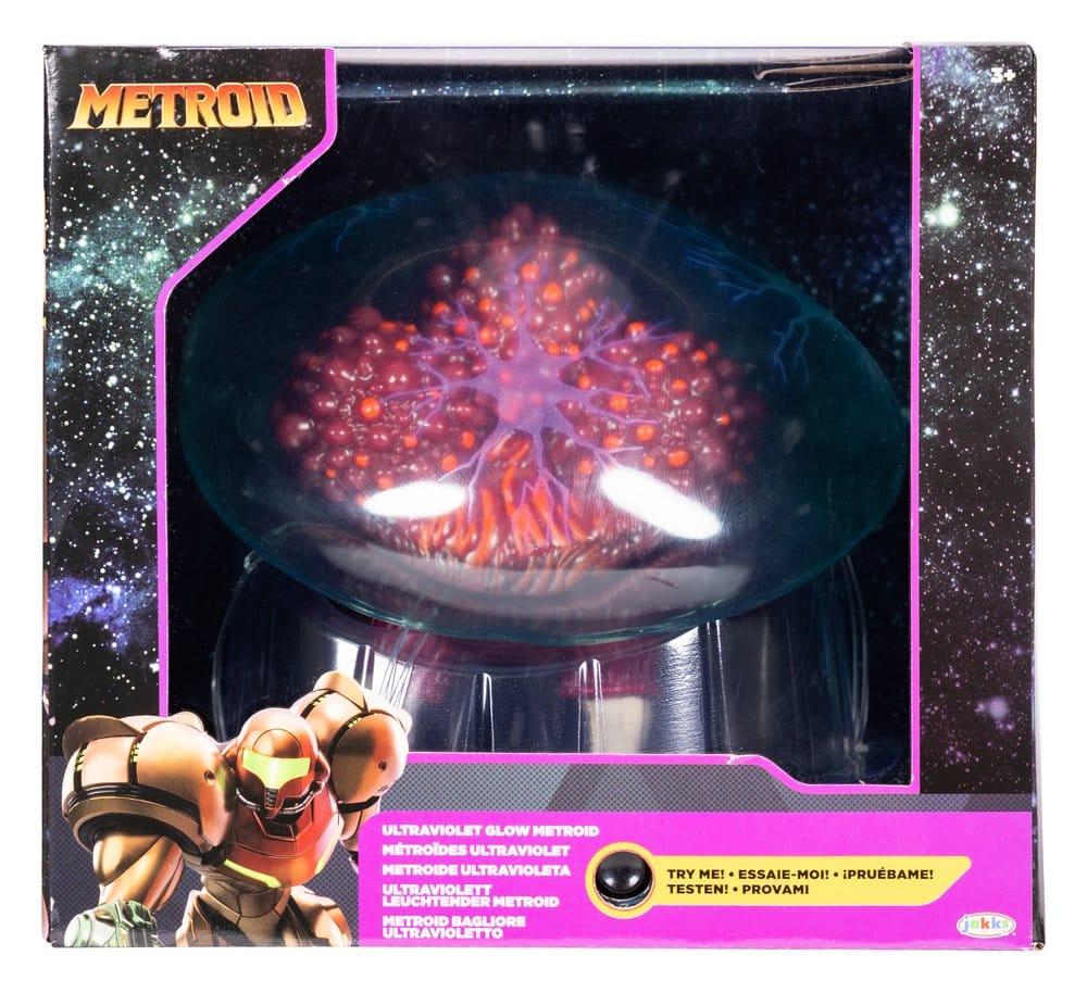 World of Nintendo Metroid Prime Action Figure Metroid Ultraviolet Glow 15 cm – Jakks Pacific