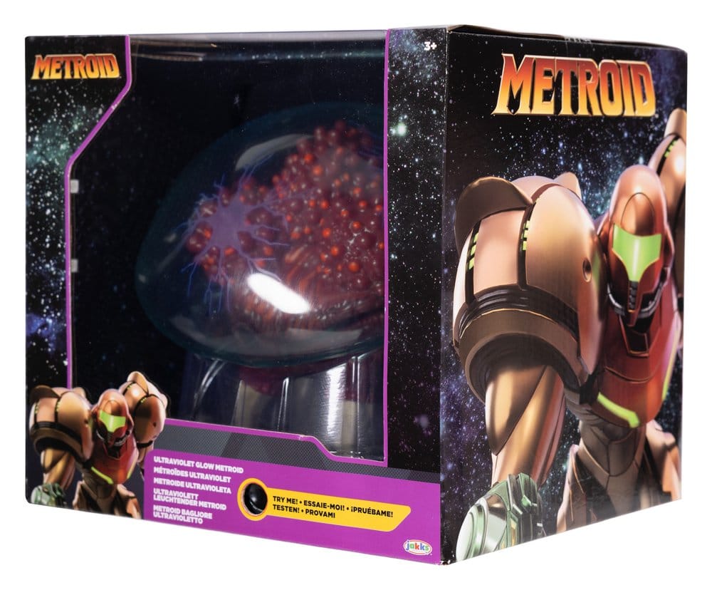 World of Nintendo Metroid Prime Action Figure Metroid Ultraviolet Glow 15 cm – Jakks Pacific