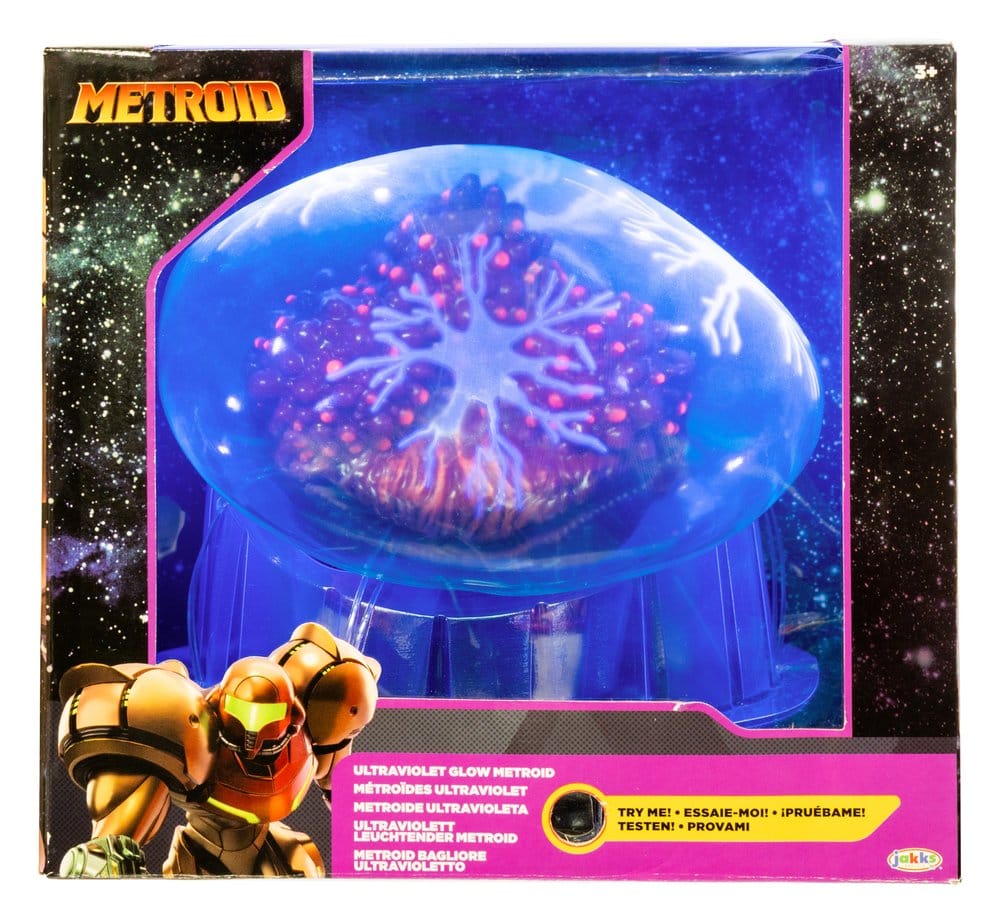 World of Nintendo Metroid Prime Action Figure Metroid Ultraviolet Glow 15 cm – Jakks Pacific