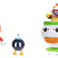 World of Nintendo Mini Figure 2-Pack Mario e Bowser Jr. Clown Car 6 cm - Jakks Pacific