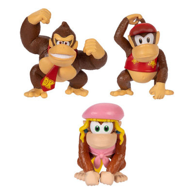 World of Nintendo Mini Figure Donkey Kong 6 cm - Jakks Pacific