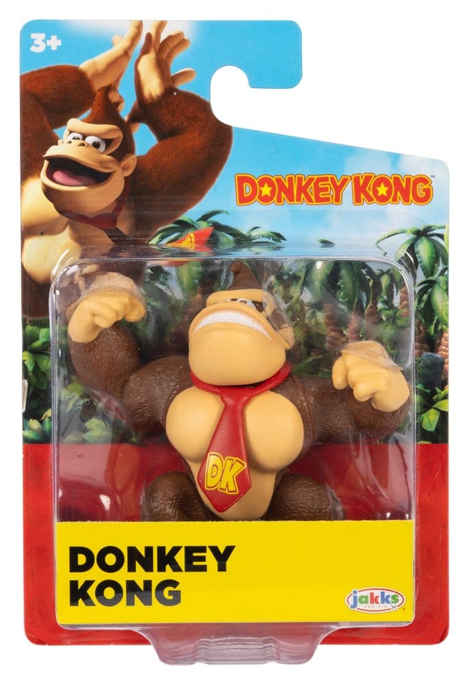 World of Nintendo Mini Figure Donkey Kong 6 cm - Jakks Pacific
