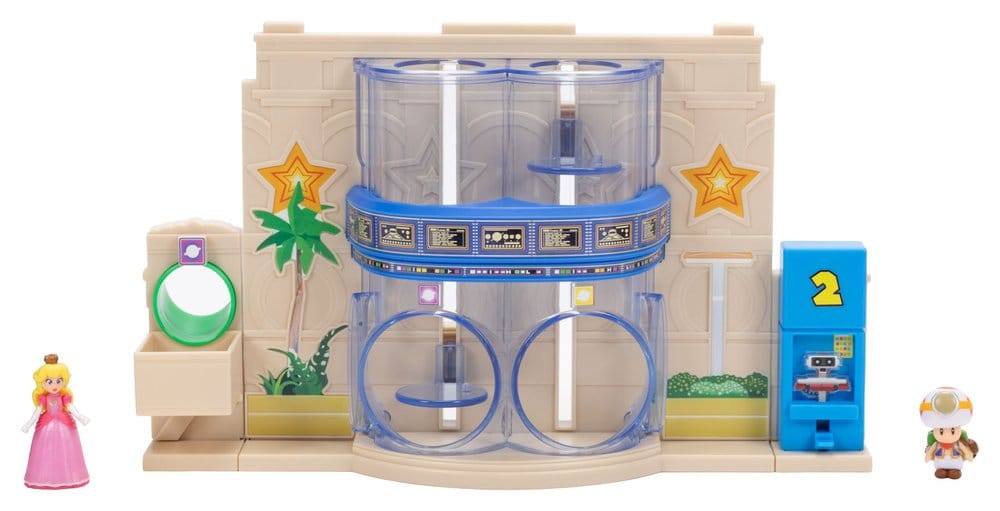 Diorama Gateway Galaxy del film Super Mario con 2 mini figure - Jakks Pacific