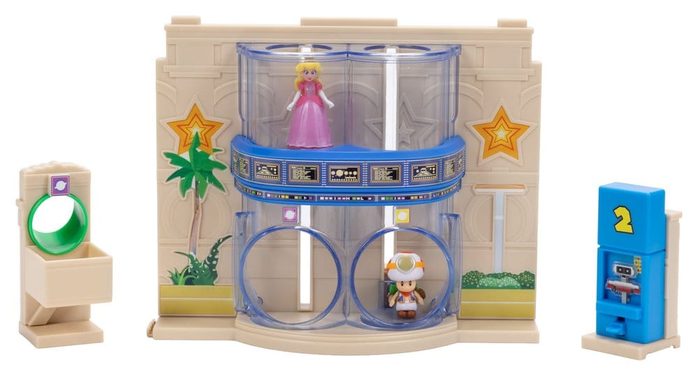 Diorama Gateway Galaxy del film Super Mario con 2 mini figure - Jakks Pacific