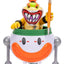Action Figure Bowser Jr. con Clown Car 13 cm - Super Mario Galaxy - Jakks Pacific