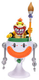 Action Figure Bowser Jr. con Clown Car 13 cm - Super Mario Galaxy - Jakks Pacific