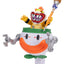 Action Figure Bowser Jr. con Clown Car 13 cm - Super Mario Galaxy - Jakks Pacific