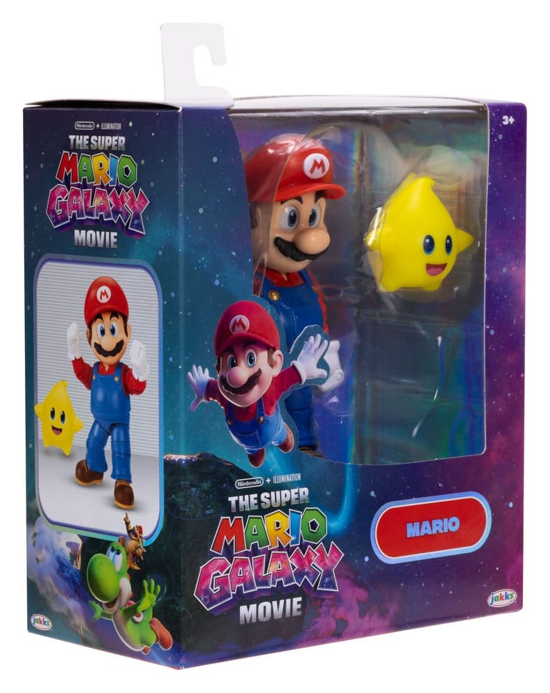 Super Mario Galaxy Movie Action Figure Mario 13 cm - Jakks Pacific