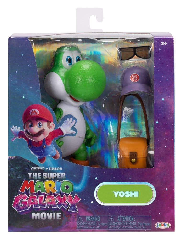 Yoshi 13 cm – Action Figure Super Mario Galaxy Movie – Jakks Pacific