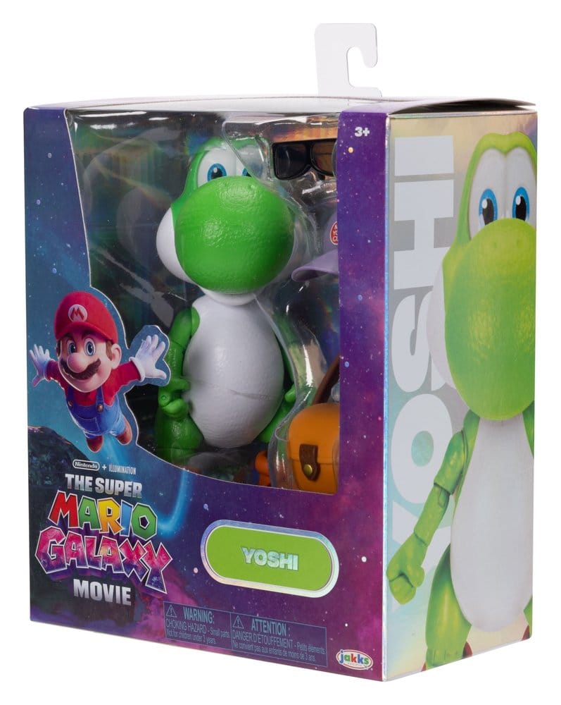 Yoshi 13 cm – Action Figure Super Mario Galaxy Movie – Jakks Pacific