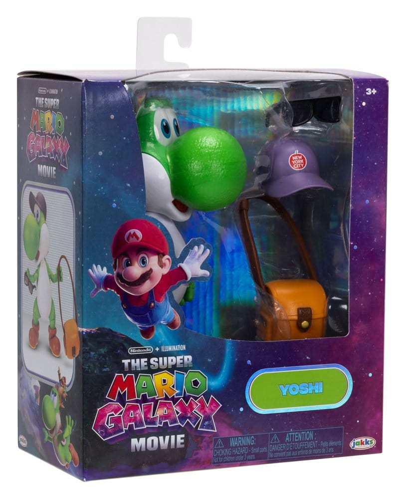 Yoshi 13 cm – Action Figure Super Mario Galaxy Movie – Jakks Pacific