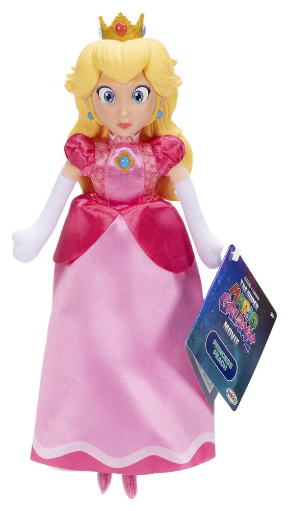 Peluche di Principessa Peach 23 cm – Super Mario Galaxy Movie – Jakks Pacific