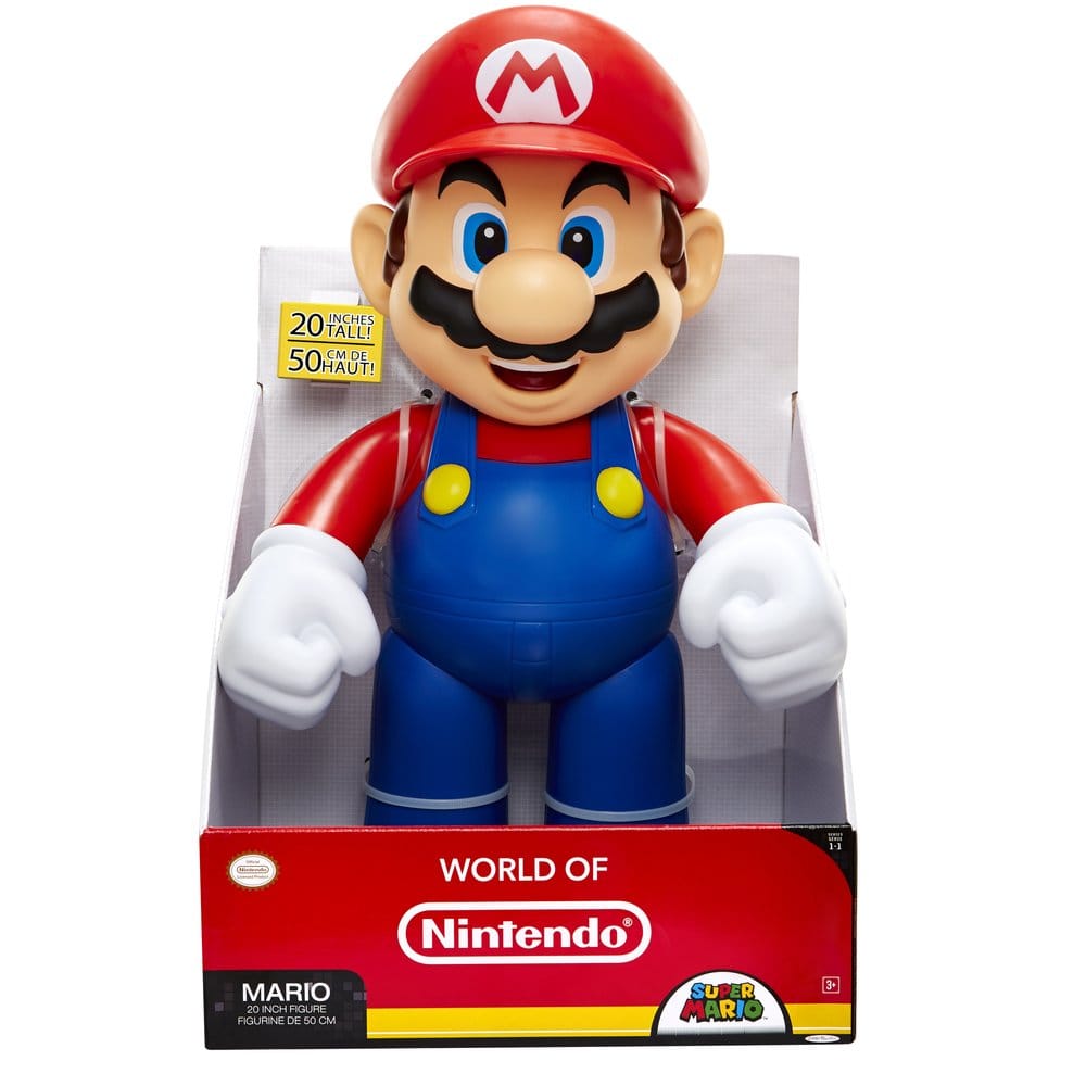 World of Nintendo Big Figs Action Figure Super Mario 50 cm - Jakks Pacific