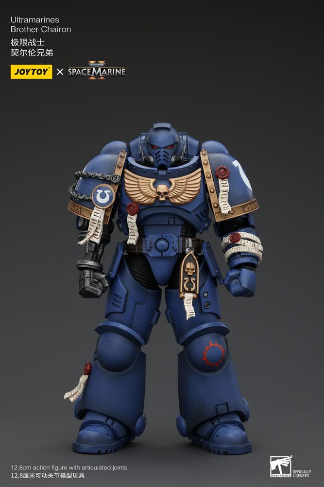 Warhammer 40k Action Figure 1/18 Ultramarines Brother Chairon 13 cm Joy Toy