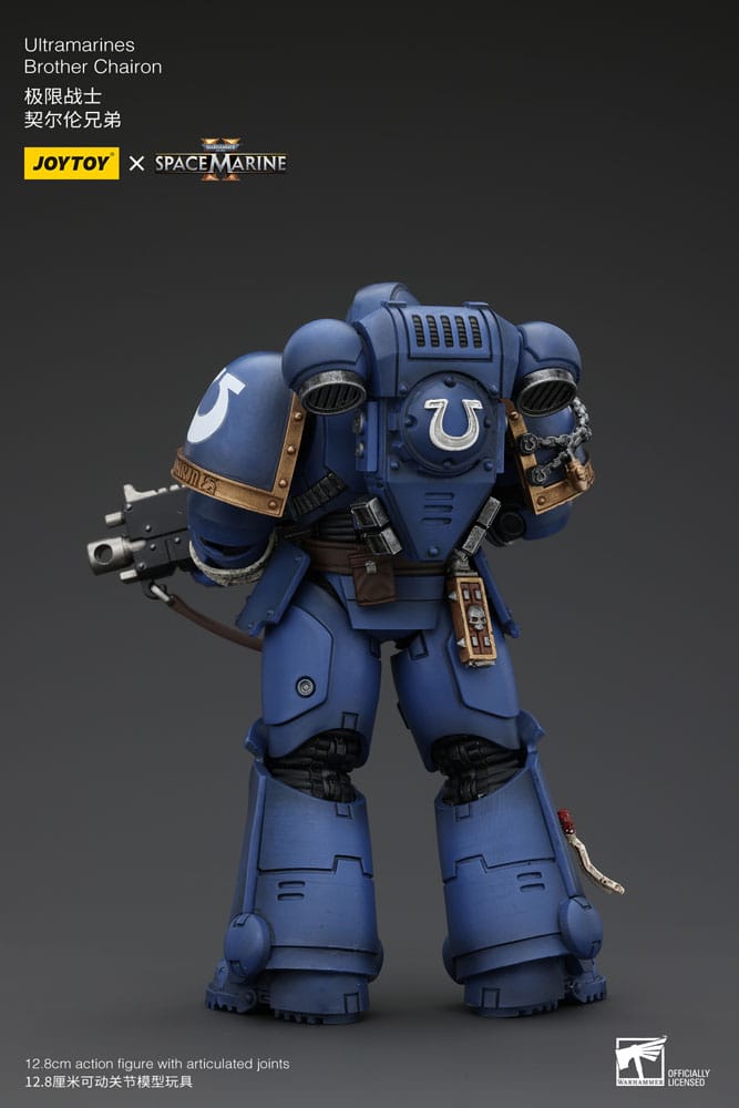 Warhammer 40k Action Figure 1/18 Ultramarines Brother Chairon 13 cm Joy Toy