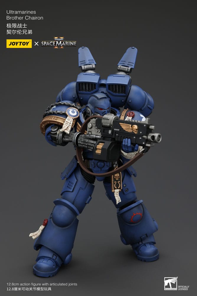 Warhammer 40k Action Figure 1/18 Ultramarines Brother Chairon 13 cm Joy Toy