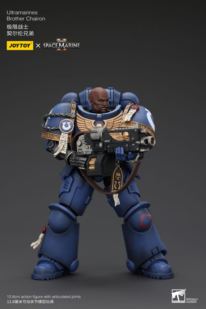 Warhammer 40k Action Figure 1/18 Ultramarines Brother Chairon 13 cm Joy Toy