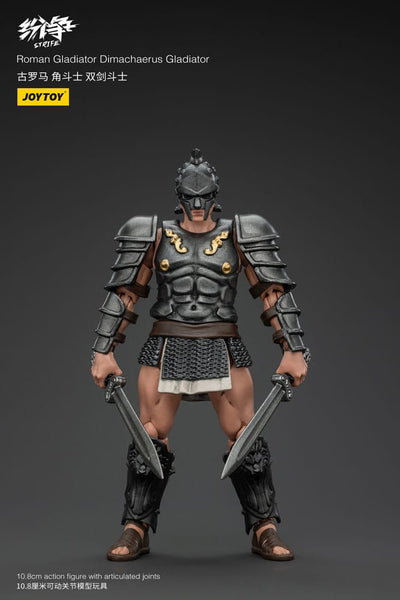 Strife Gladiatore Romano Dimachaerus, Action Figure 1/18, 11 cm, Joy Toy