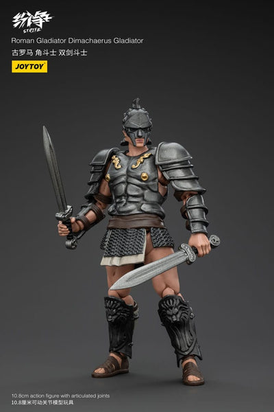 Strife Gladiatore Romano Dimachaerus, Action Figure 1/18, 11 cm, Joy Toy