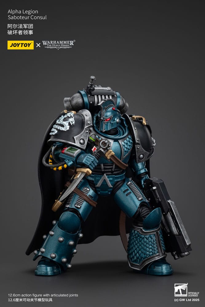 Warhammer The Horus Heresy Action Figure Alpha Legion Saboteur Consul 20 cm Joy Toy