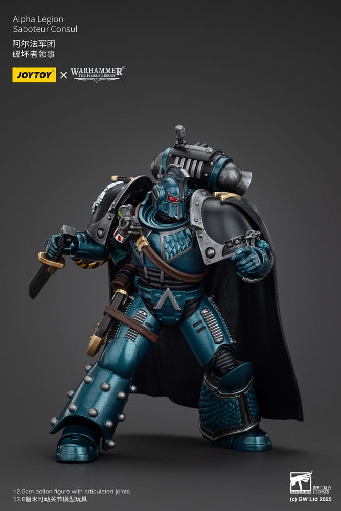 Warhammer The Horus Heresy Action Figure Alpha Legion Saboteur Consul 20 cm Joy Toy