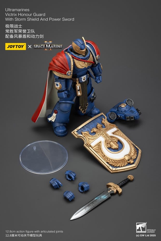 Warhammer 40,000 Action Figure Ultramarines Victrix Honour Guard 13 cm Joy Toy