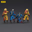 Zombie Dark Source Action Figure 4-Pack Biochemical Lab Team 8 cm - Joy Toy