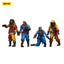 Zombie Dark Source Action Figure 4-Pack Biochemical Lab Team 8 cm - Joy Toy