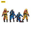 Zombie Dark Source Action Figure 4-Pack Biochemical Lab Team 8 cm - Joy Toy