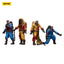 Zombie Dark Source Action Figure 4-Pack Biochemical Lab Team 8 cm - Joy Toy